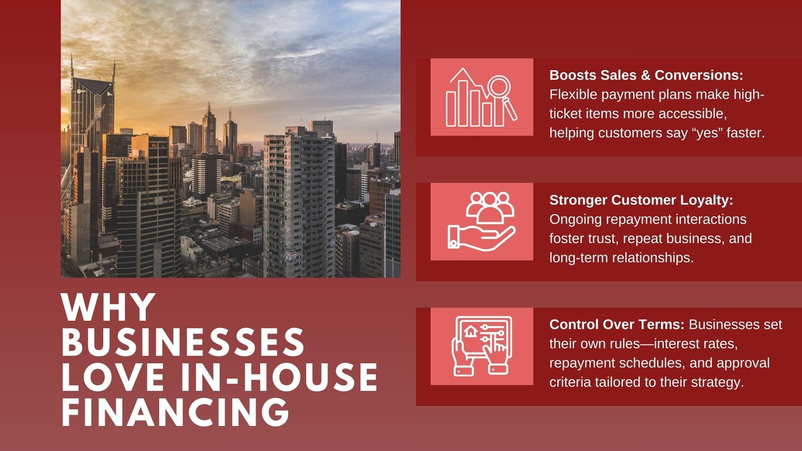 In-House Financing Benefits and Risks