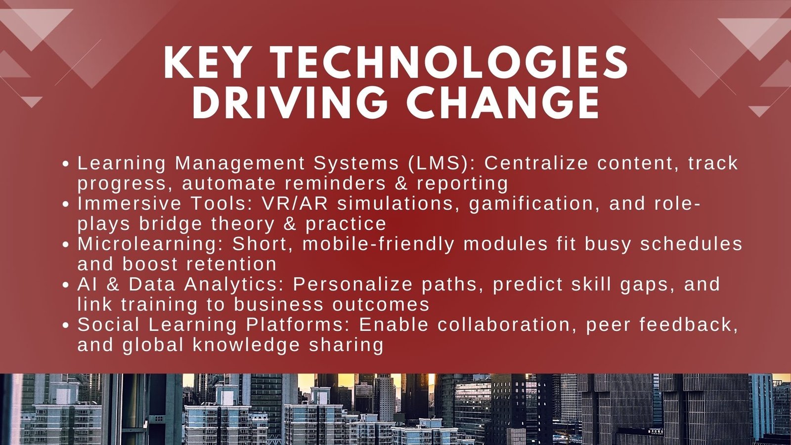 How Technology is Transforming In-House Training Programs