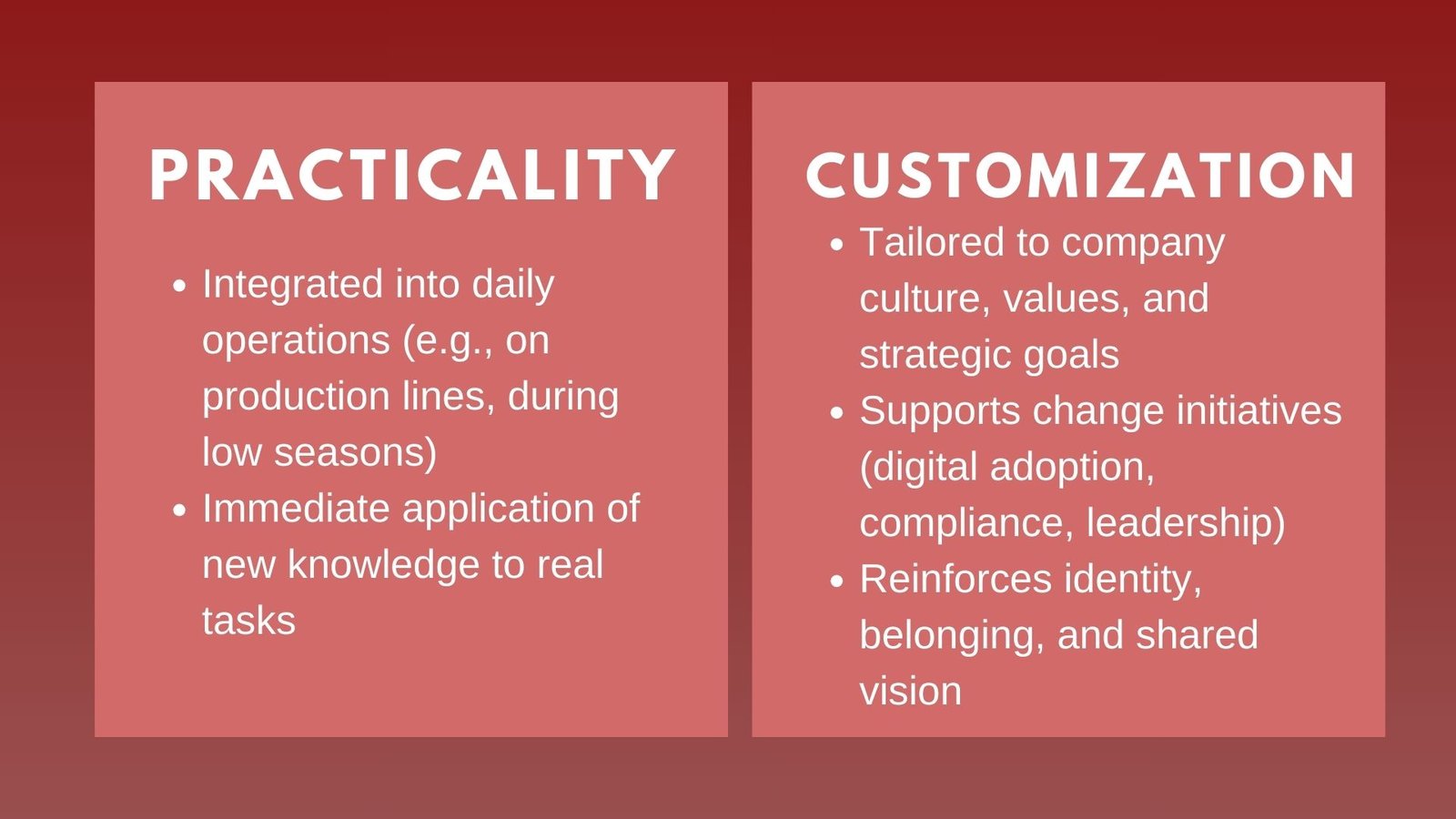 Cost Effective In-House Training Programs in Singapore