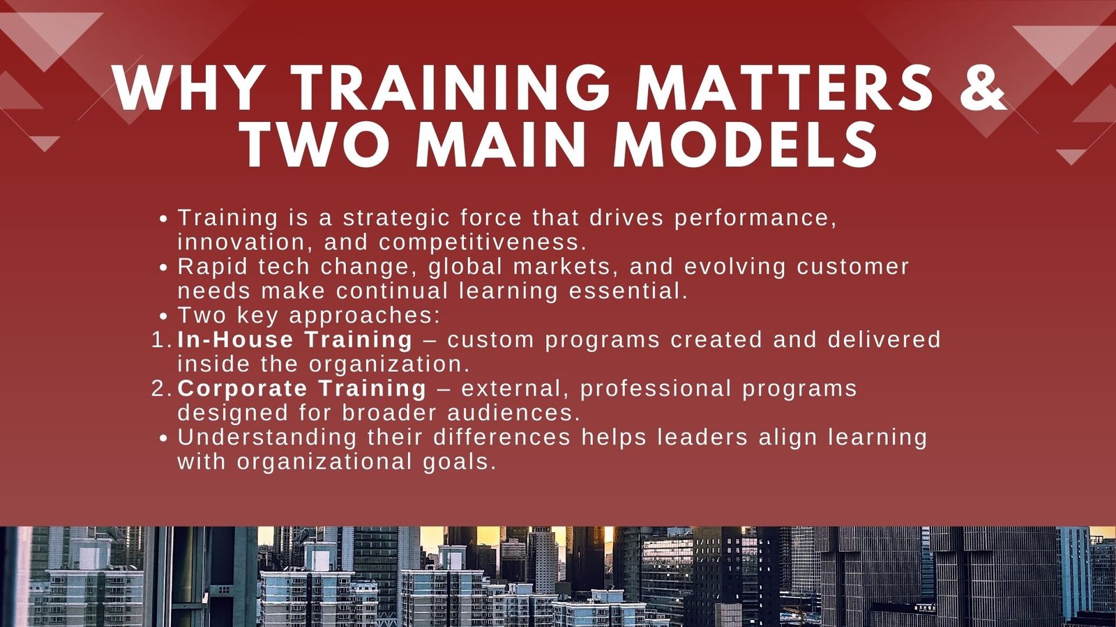 Difference Between In House Training and Corporate Training