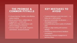 How to Avoid Mistakes in Customized In-House Training Programs